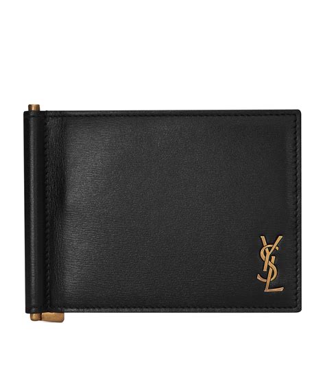 ysl money clip|yves saint laurent wallet.